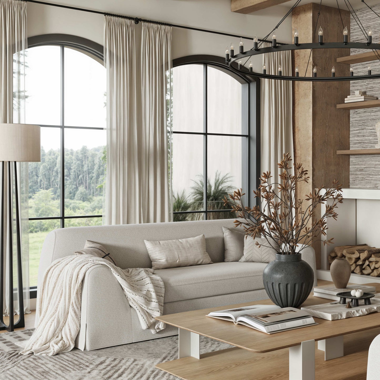 Canapé trois places Nuvora